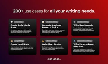 200+ ChatGPT Mega-Prompts for Writing gallery image