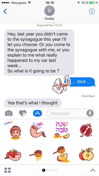 Shana Tova Stickers gallery image