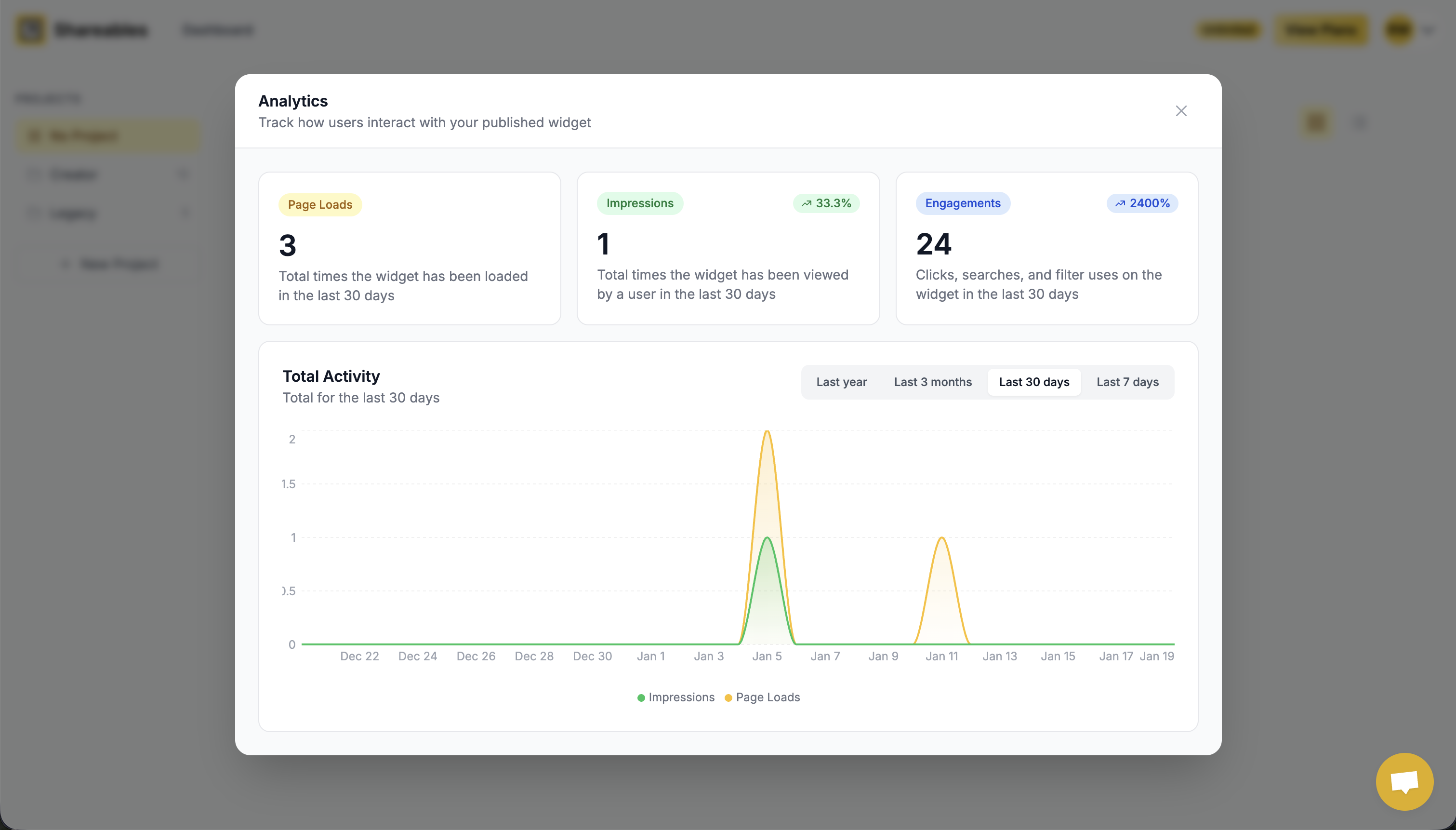 Turn Google Sheets into Website Widgets - Screenshot 5 showing product features and functionality