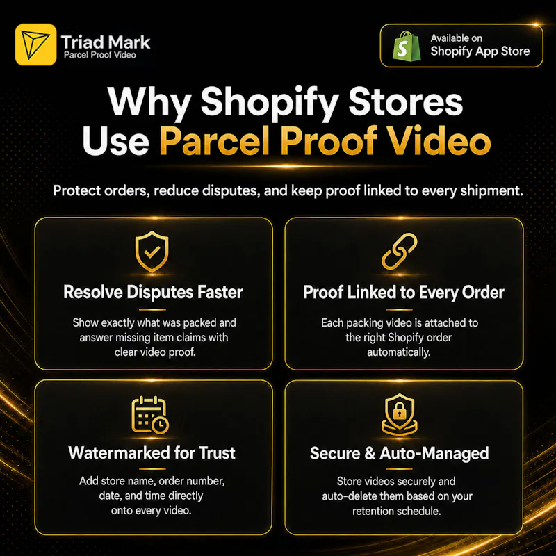 TM Parcel Proof Video screenshot 5