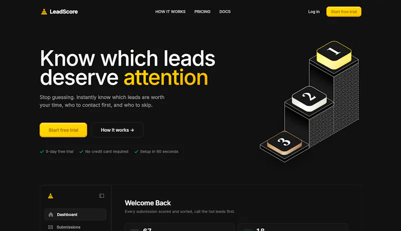 LeadScore screenshot 1