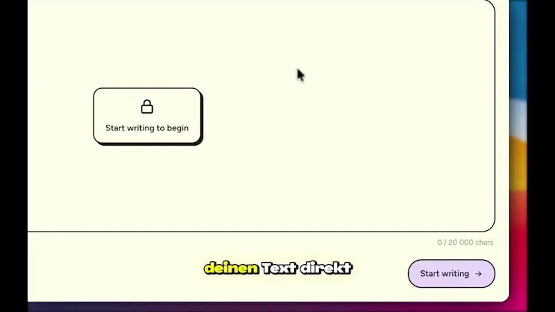Writing Pass screenshot 1 (video preview)