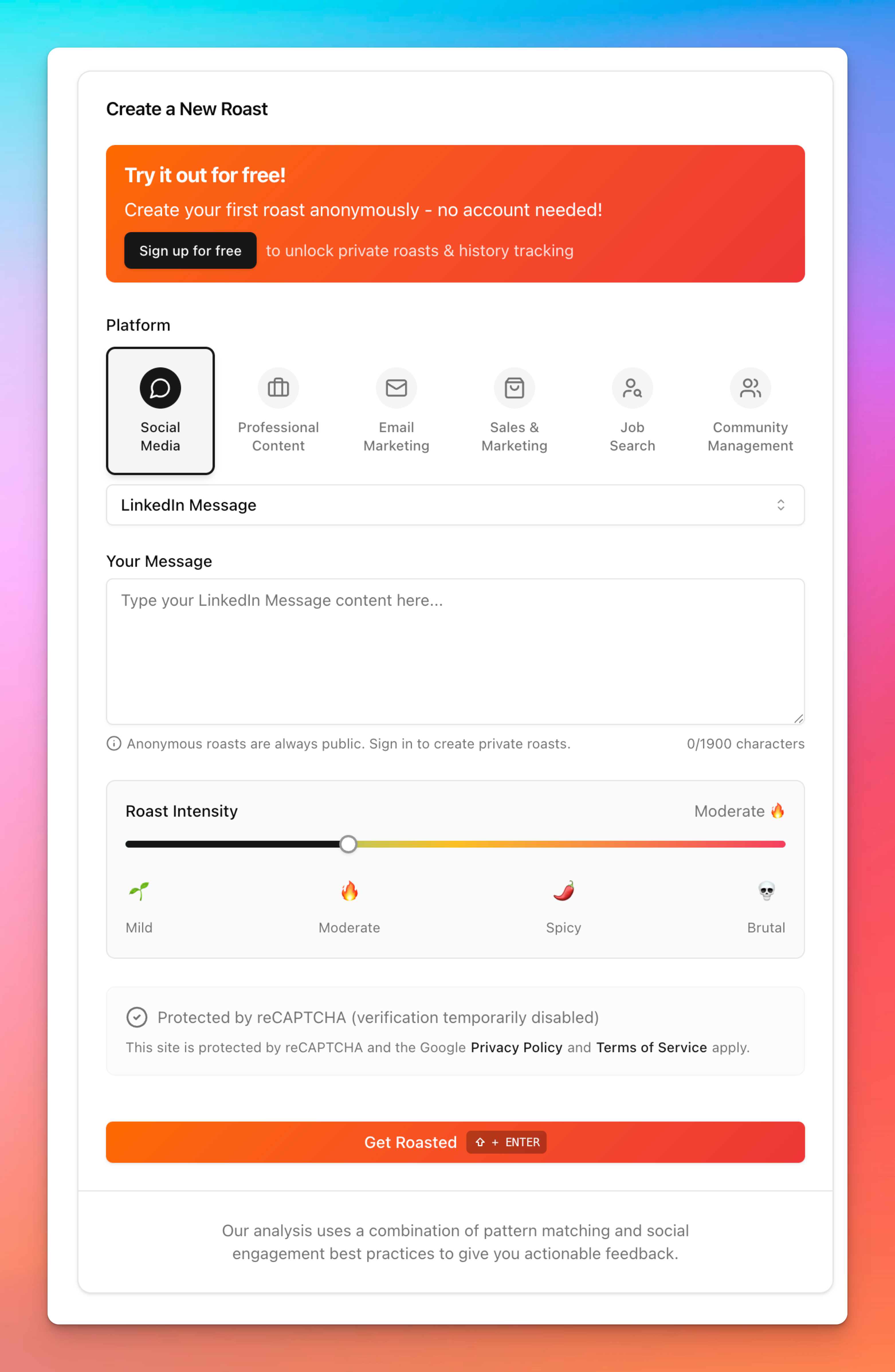 Engagement Roaster media 3