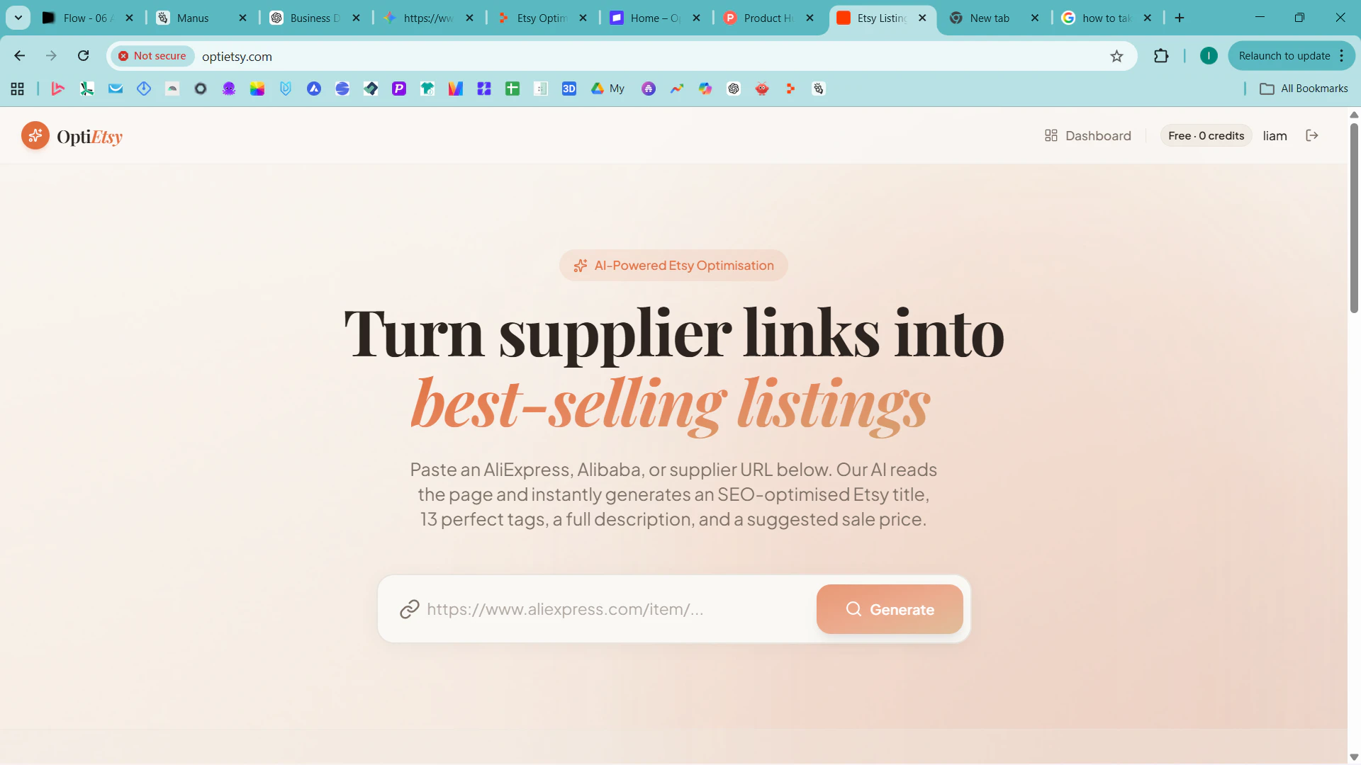 Etsy Listing Optimizer logo