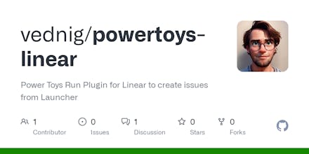Powertoys Run Plugin for Linear gallery image