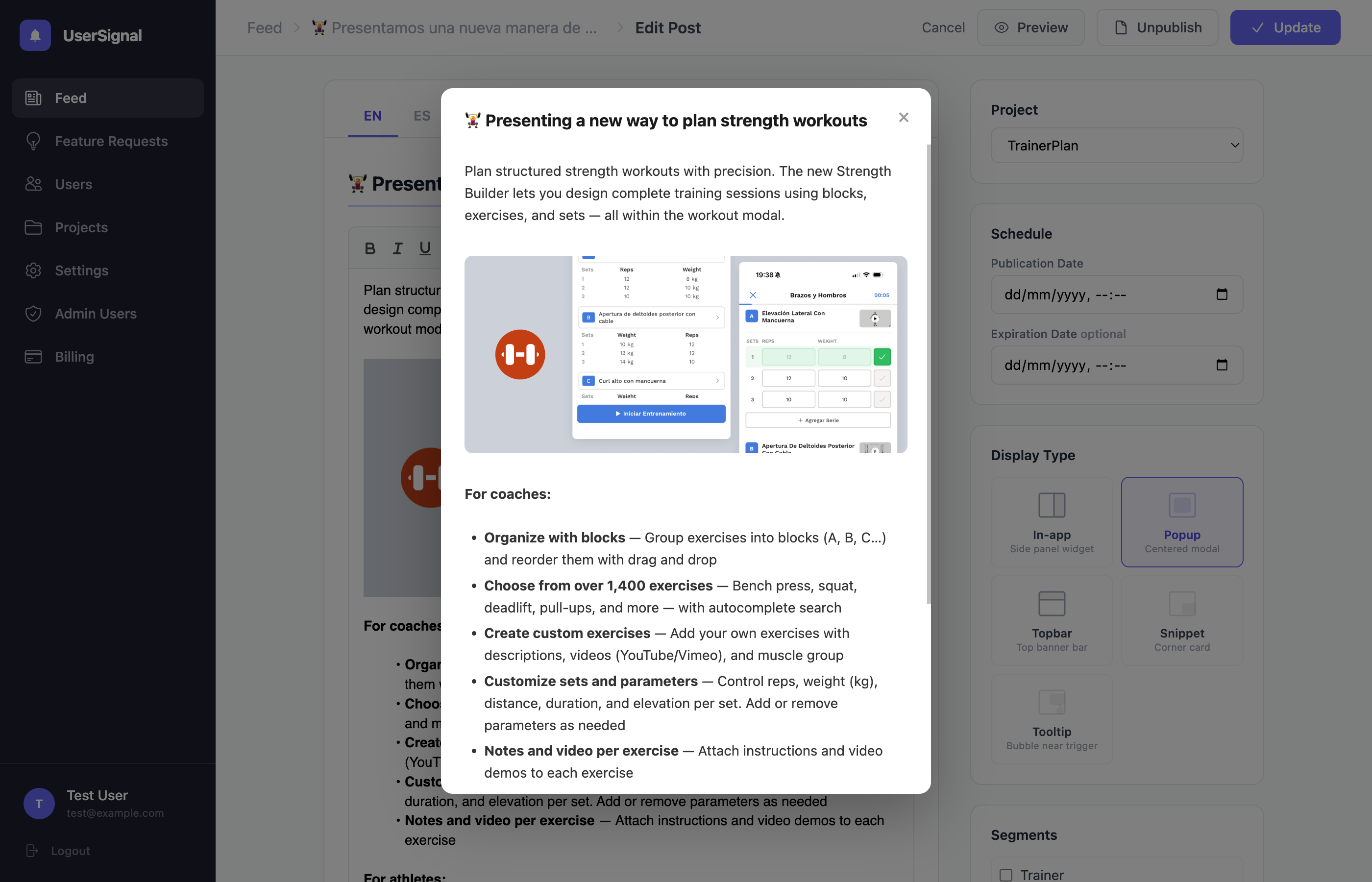 UserSignal gallery image