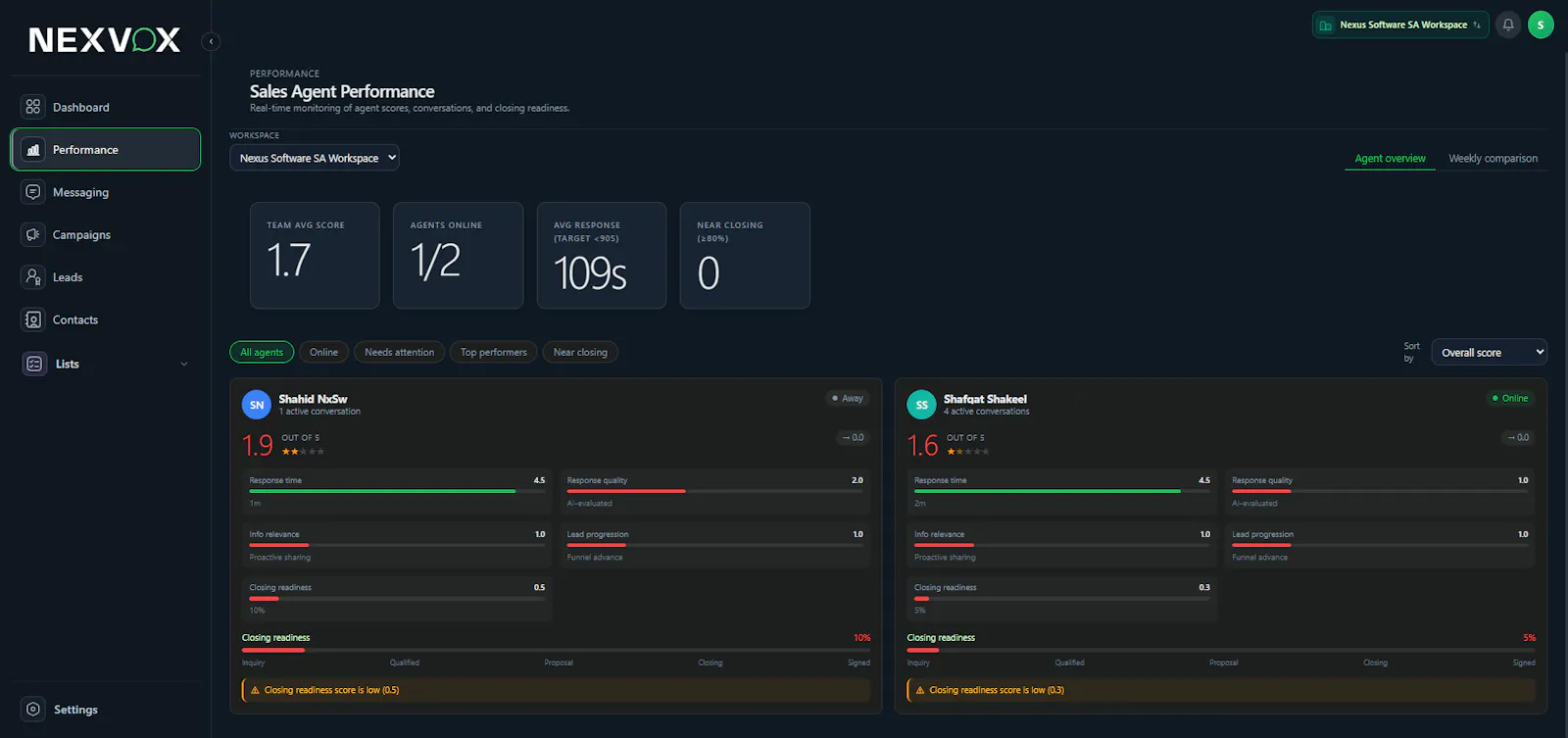 Nexvox screenshot 3