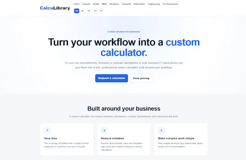 CalcuLibrary screenshot 3
