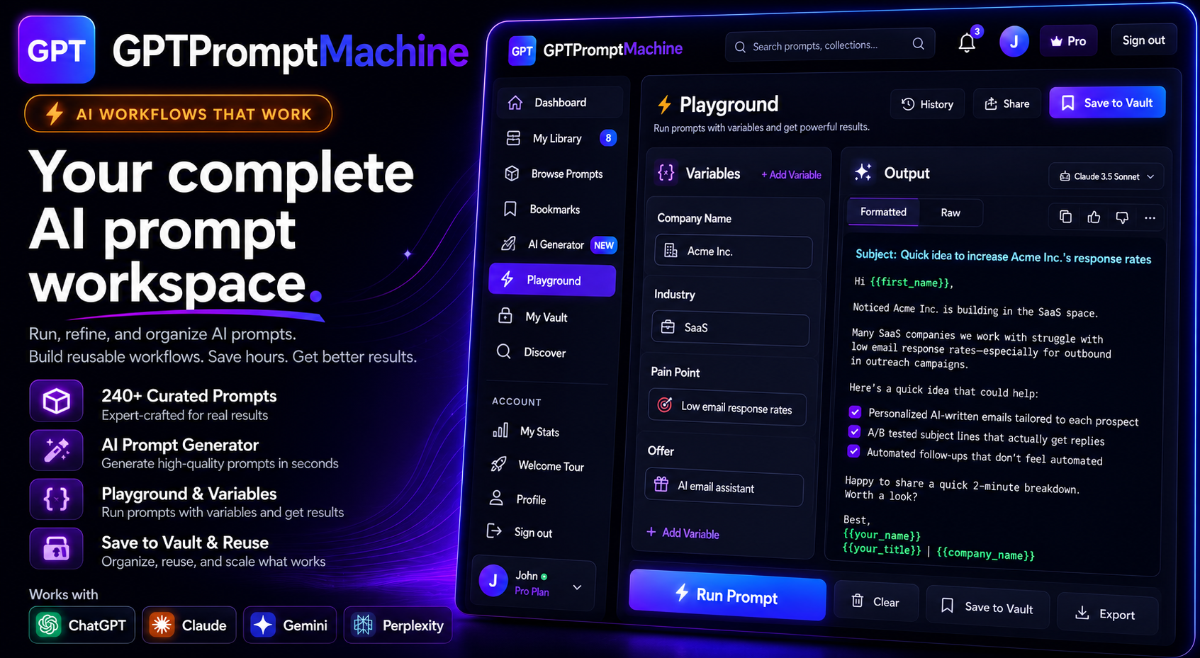 GPT Prompt Machine