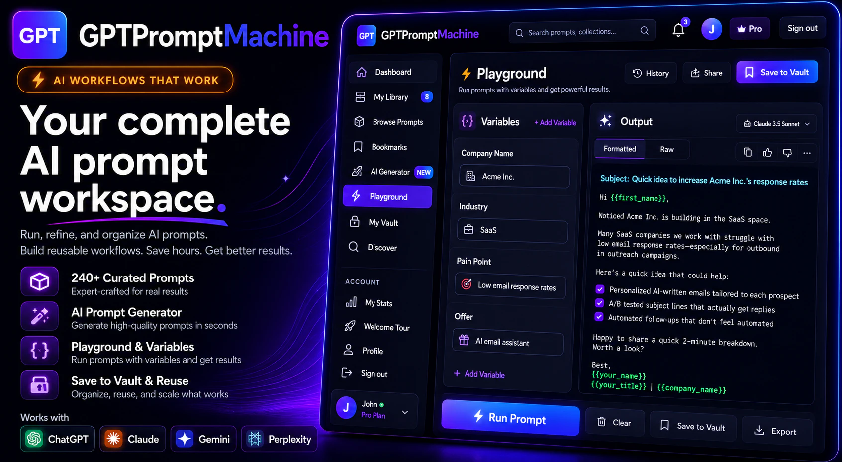 GPT Prompt Machine logo