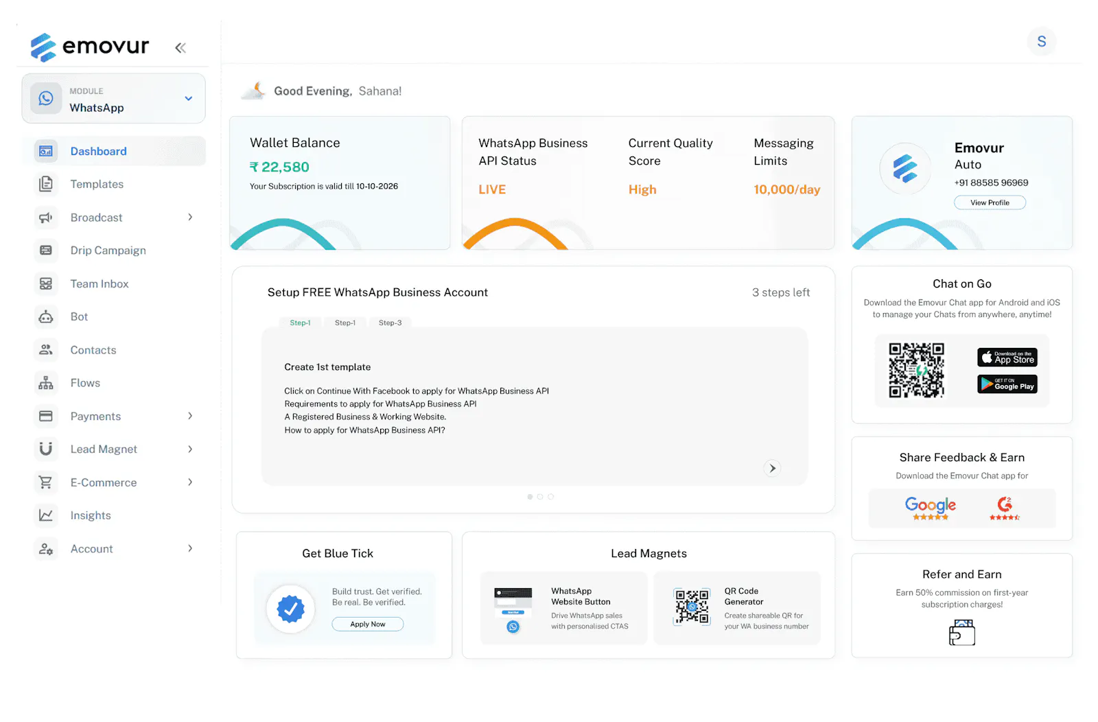 Emovur screenshot 2