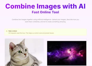 Combine Images with AI gallery image