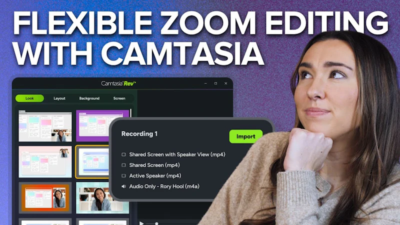 Camtasia x Zoom Integration screenshot 1 (video preview)
