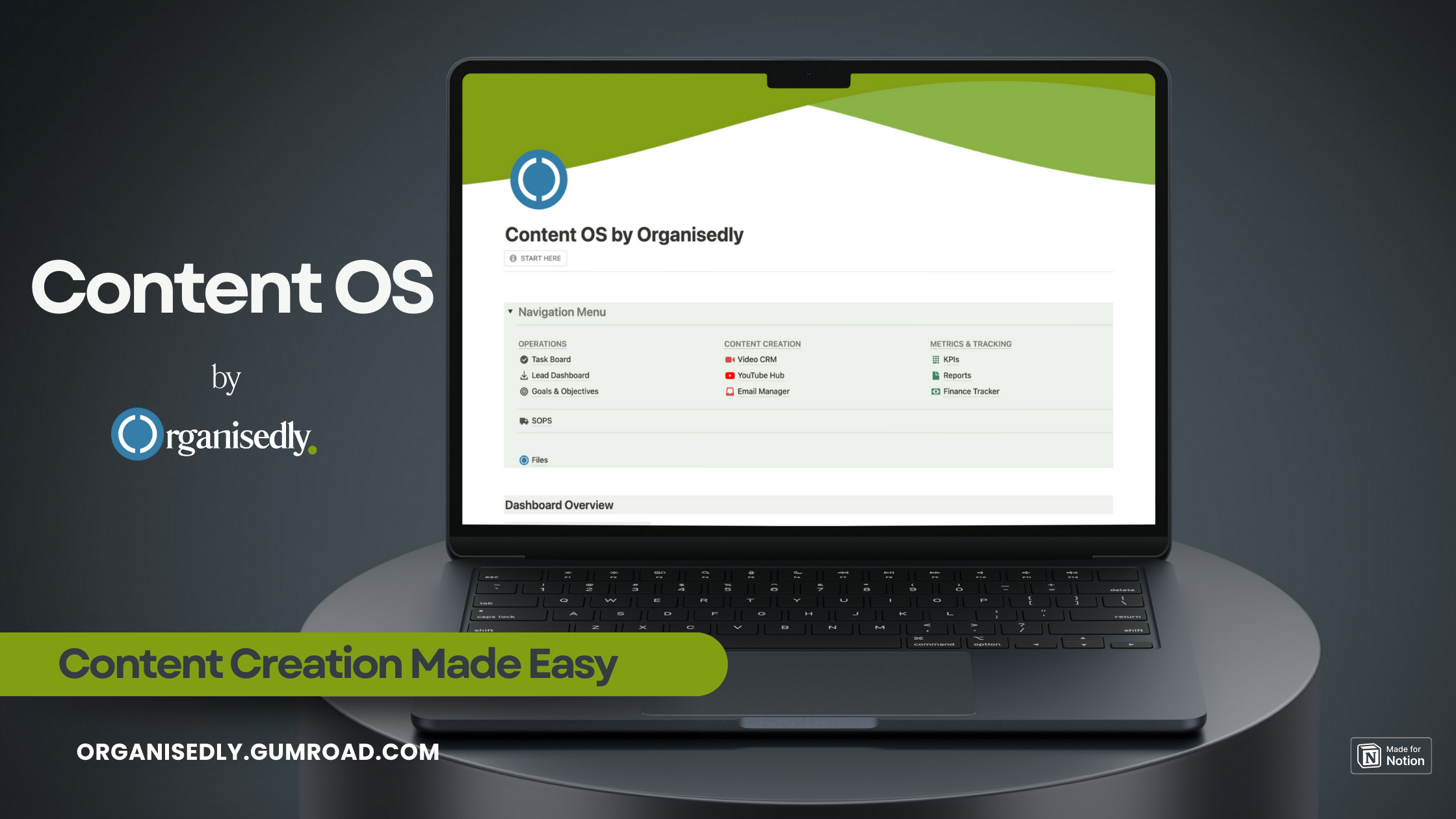 Content OS by Organisedly 