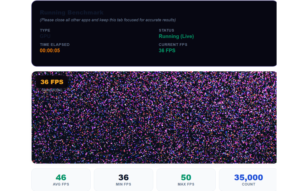 GPU Benchmark & Stress Test gallery image