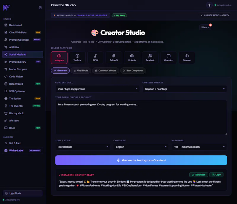 PromptForge screenshot 3