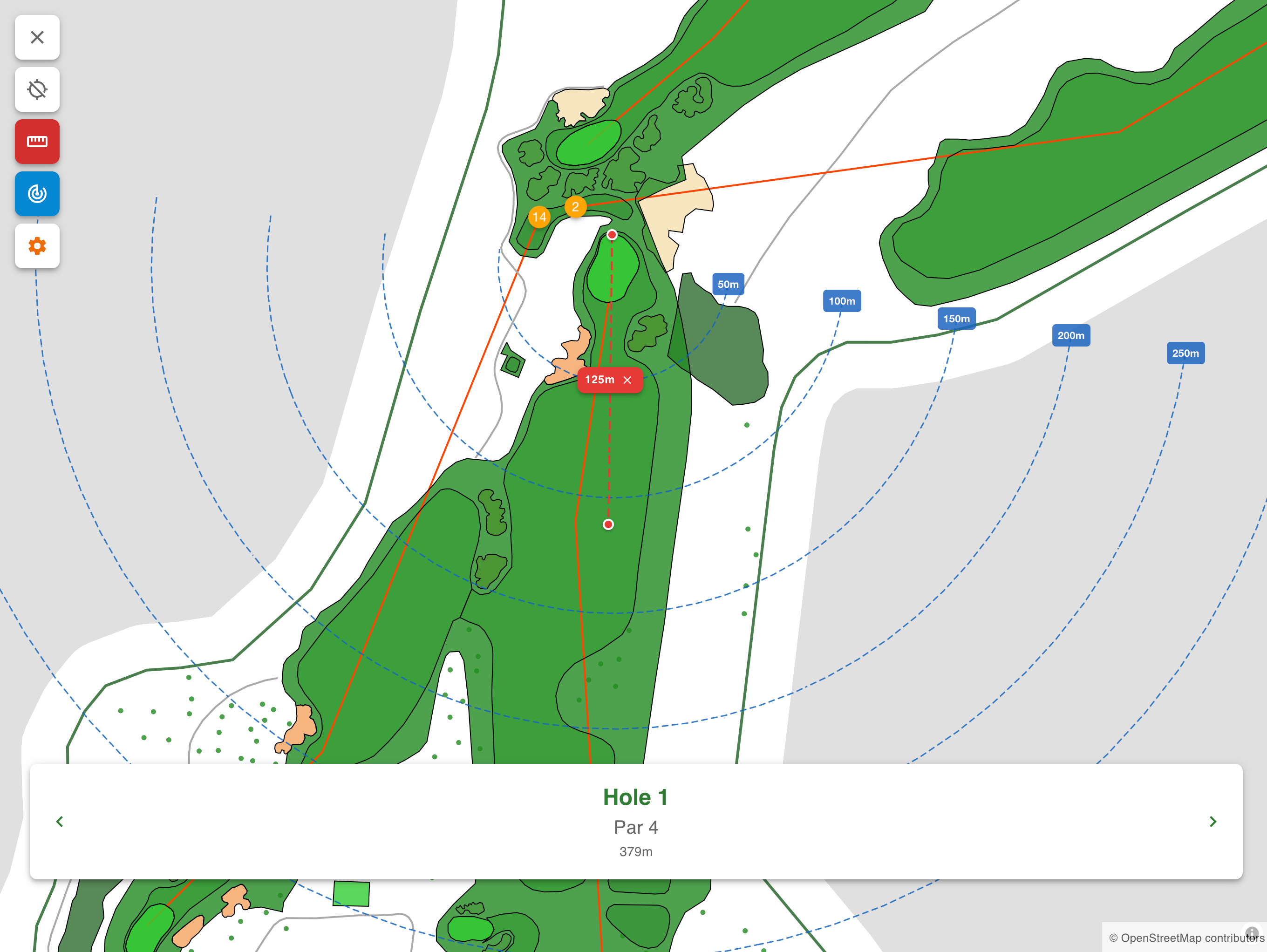 NAVTEE — Golf Course Navigation & Maps gallery image