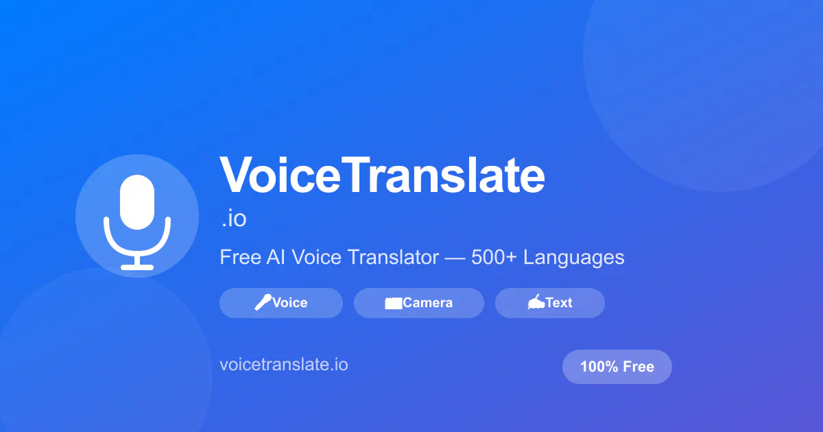 VoiceTranslate gallery image