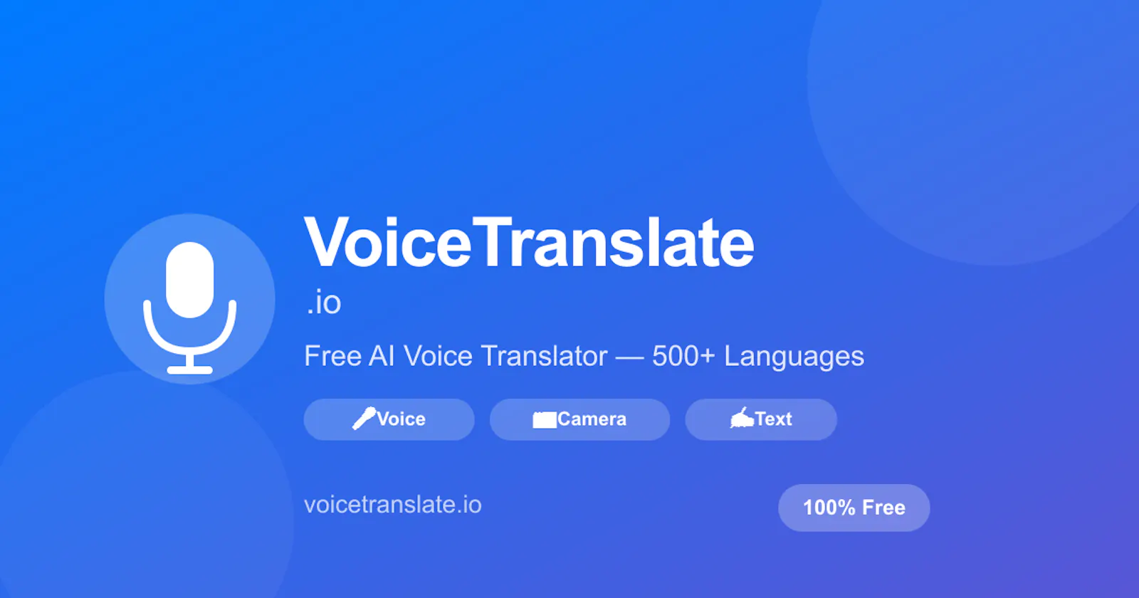 VoiceTranslate screenshot 1