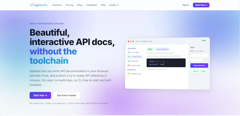 Apidoke — Interactive API Documentation screenshot 2