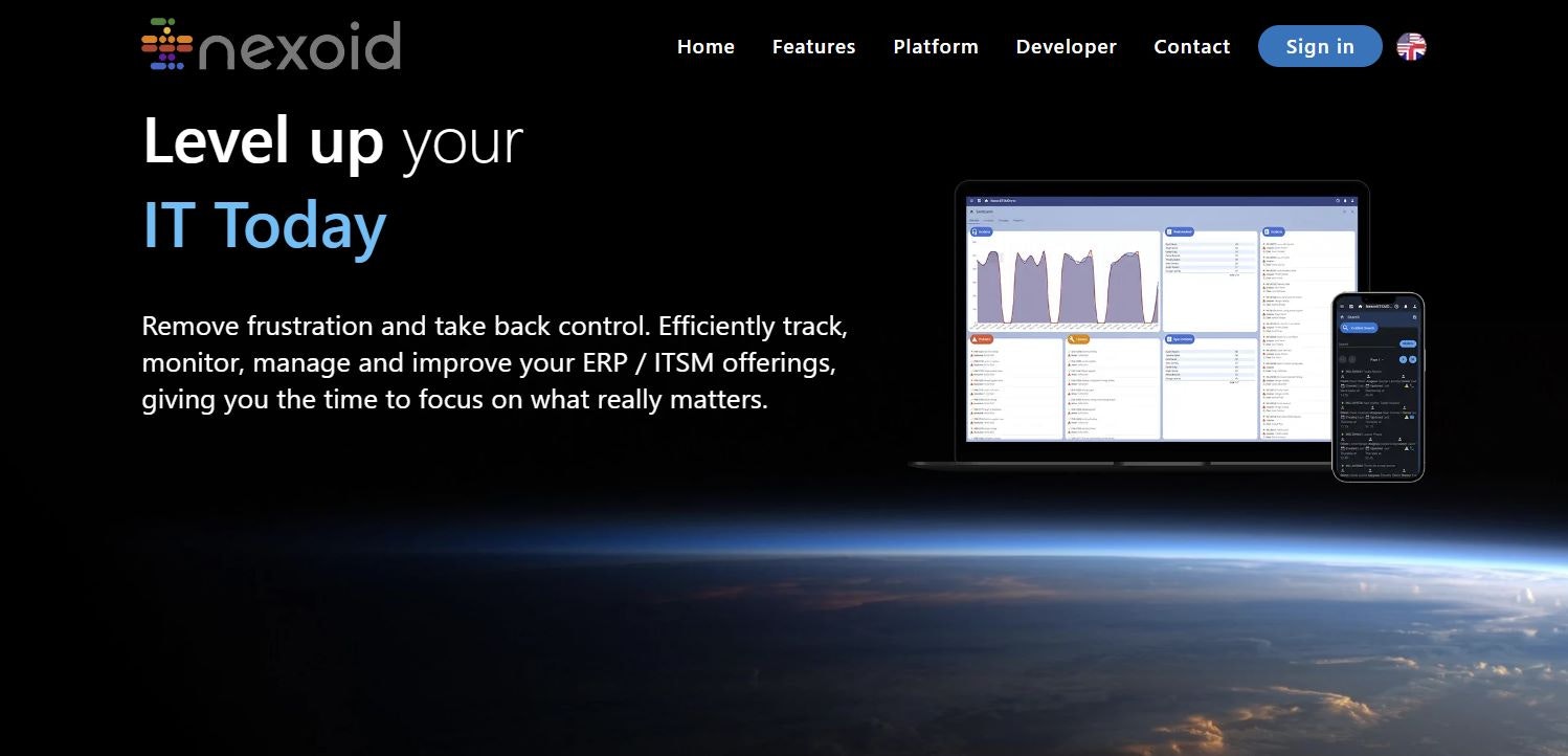 startuptile Nexoid ERP and ITSM solution-Powerful adaptable ERP. Boosts productivity saves costs