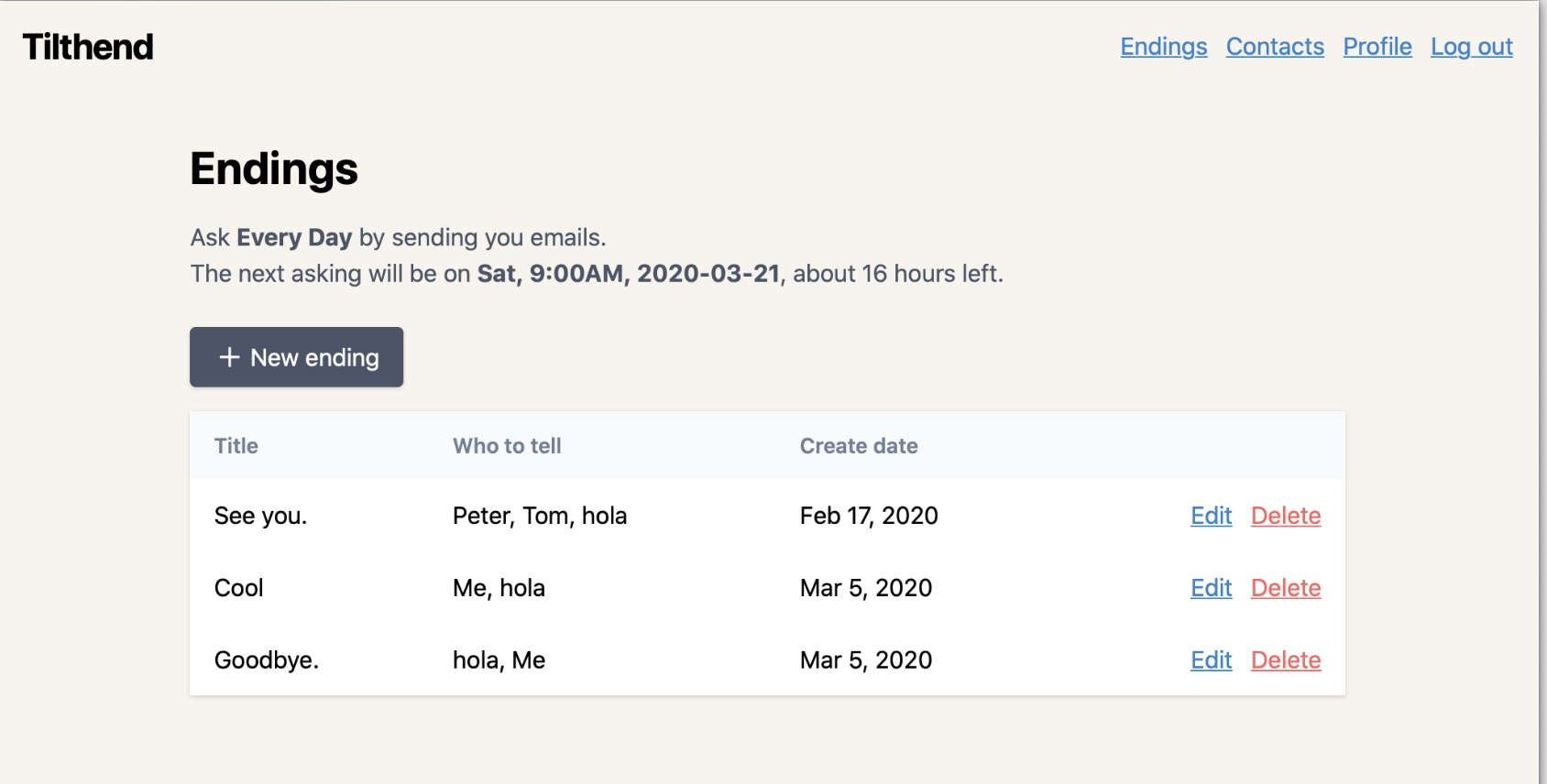 Till The End gallery image