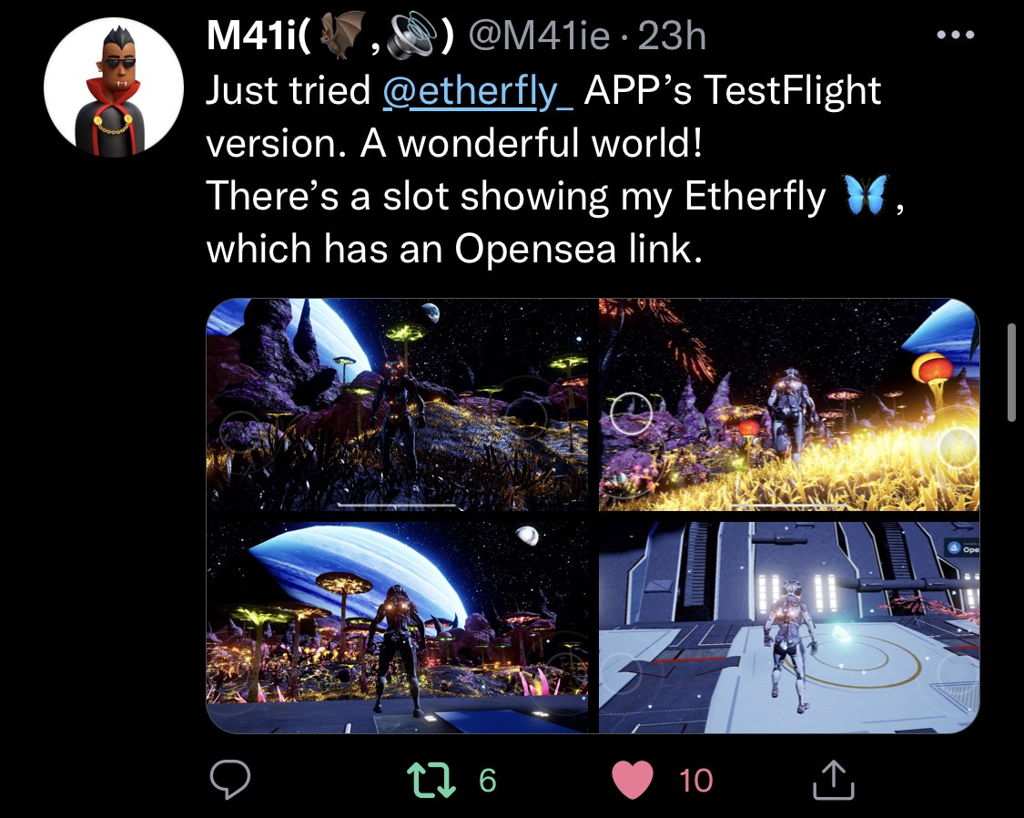 EtherFly by The Explorers Beta gallery image