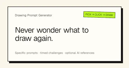 Drawing Prompt Generator gallery image