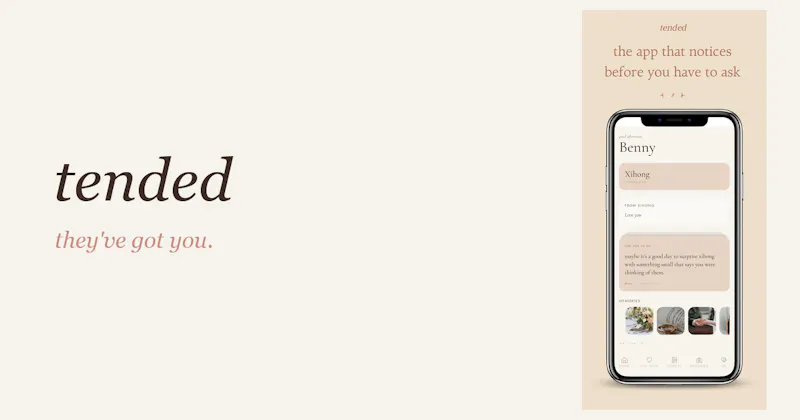 tended — they've got you. screenshot 2