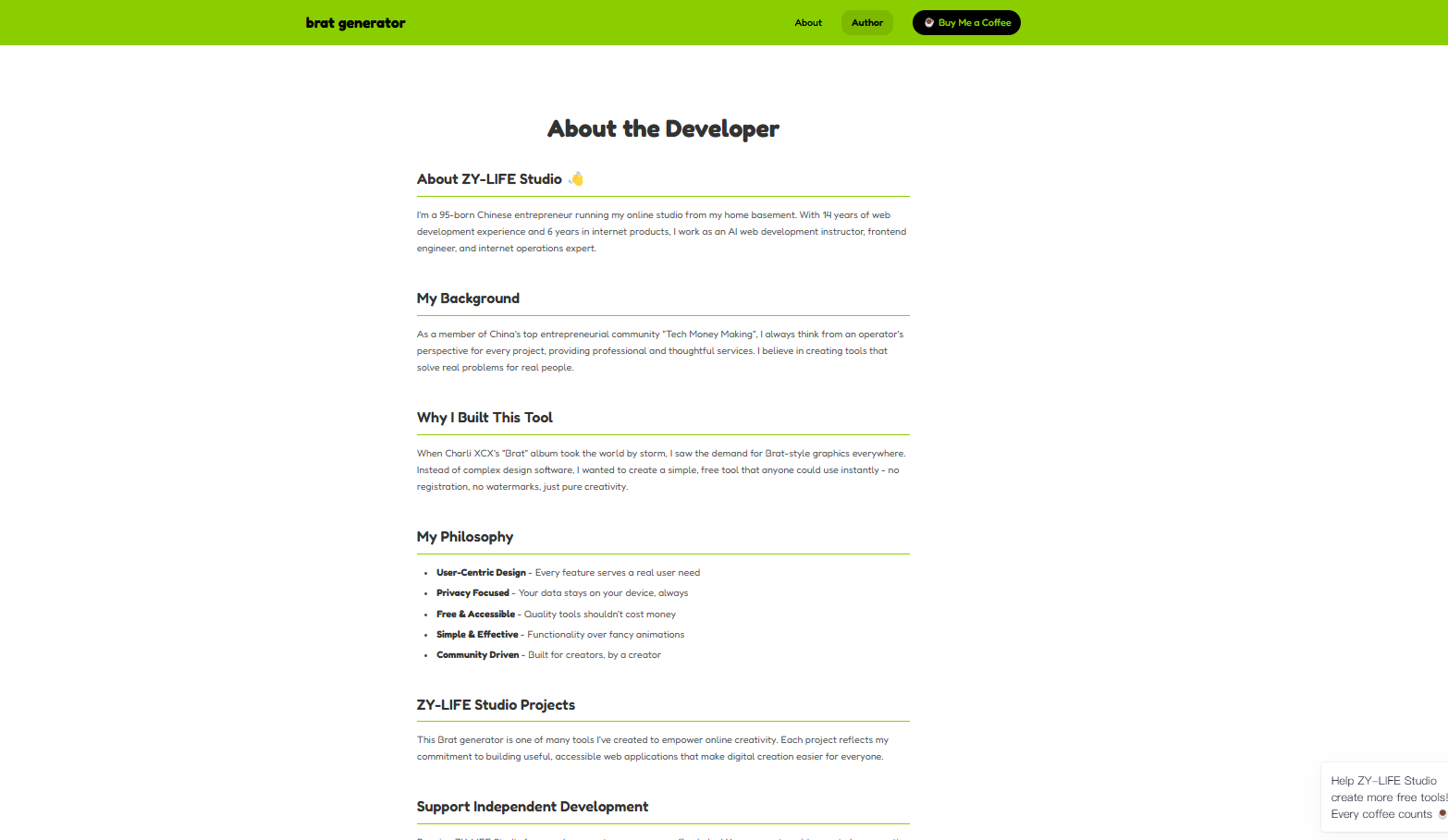 Brat Generator gallery image