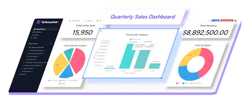 PyQueryHub — Browser‑Based BI gallery image
