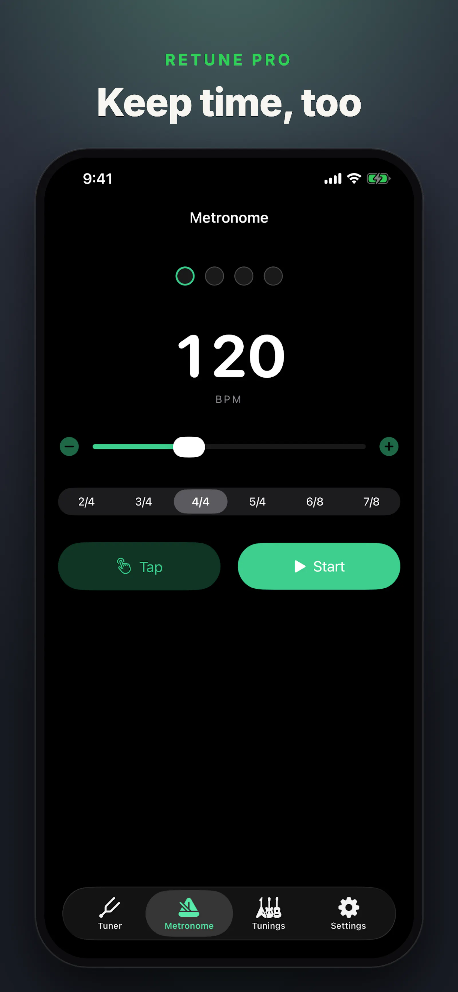 Retune - Guitar Tuner screenshot 4