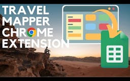 Travel Mapper Chrome Extension media 1