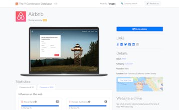 The Y Combinator Database gallery image