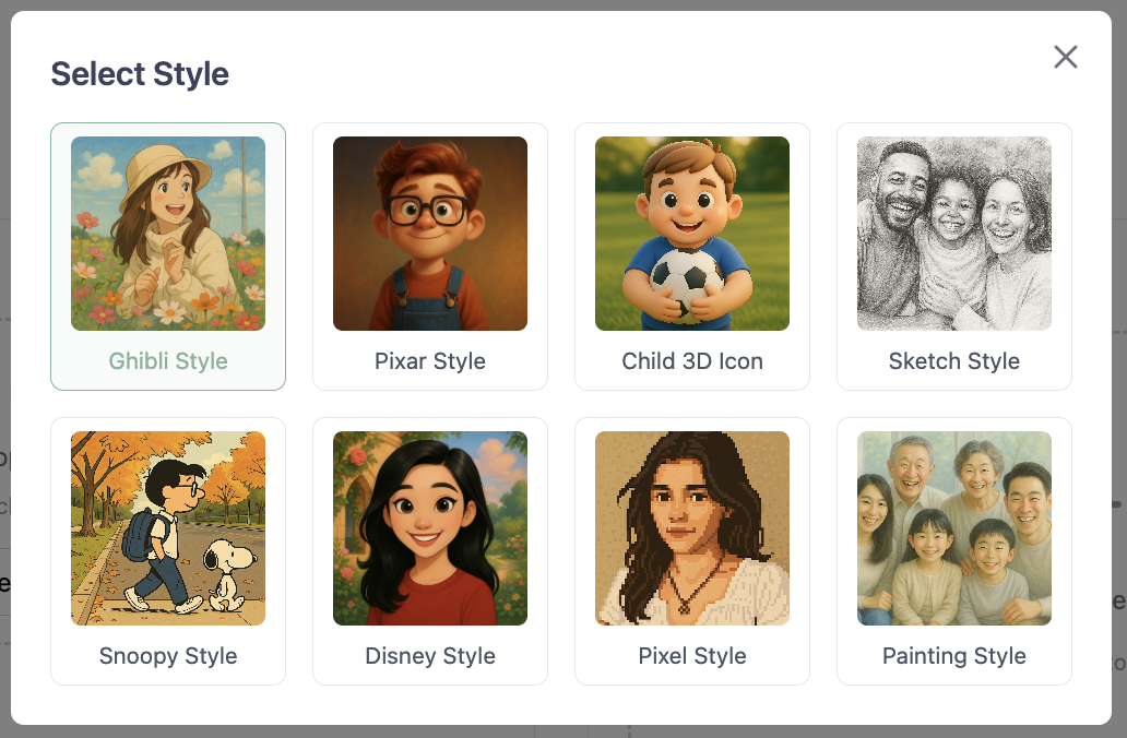 Free Studio Ghibli AI Generator - สร้างงานศิลปะสไตล์สตูดิโอ - Ghibli ด้วยคลิกเดียว! media 3