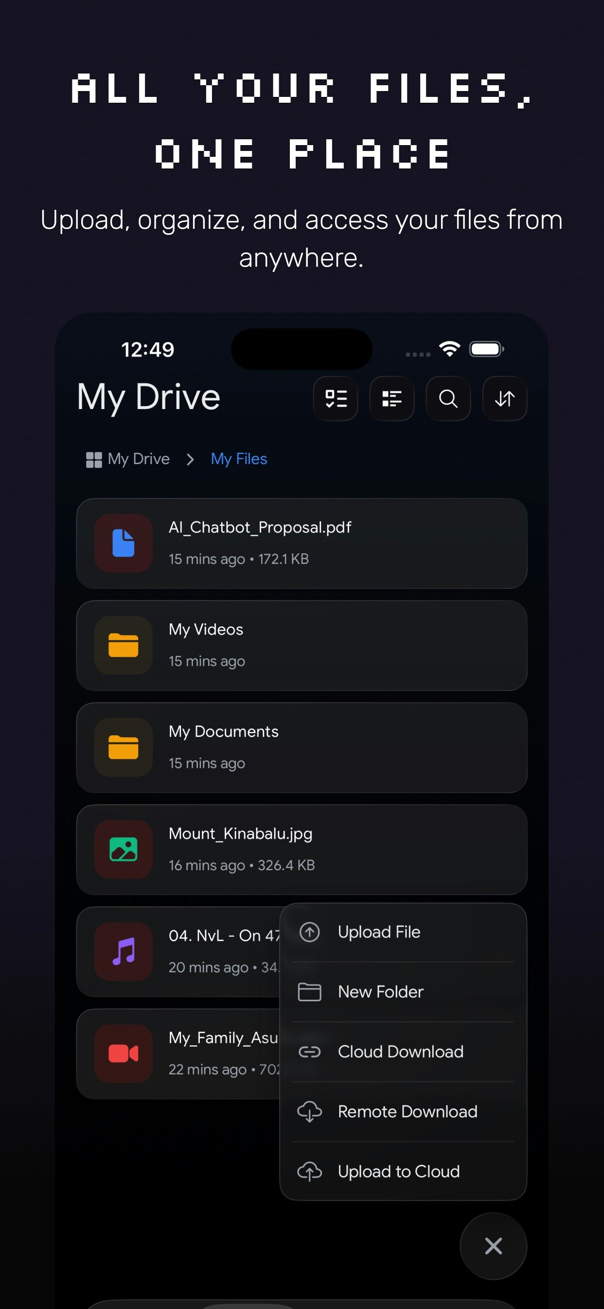SonicBit One-Click Apps - Screenshot 3 showing product features and functionality