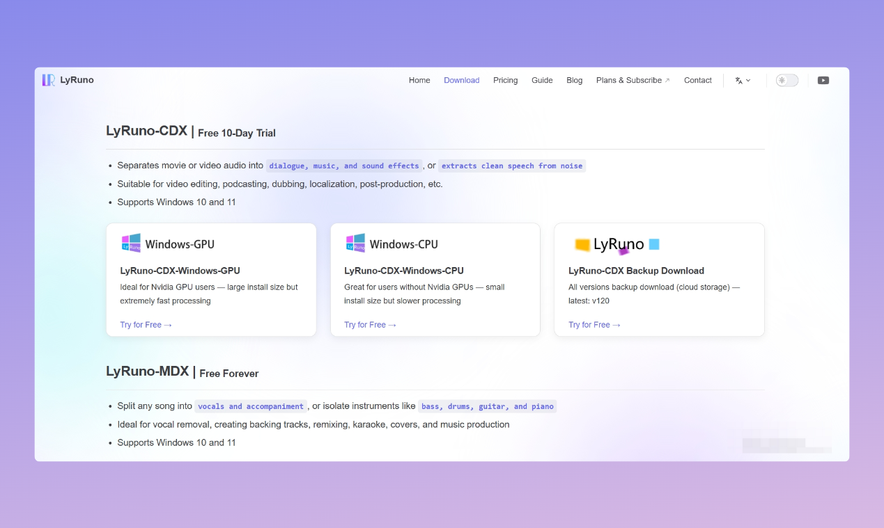 LyRuno gallery image