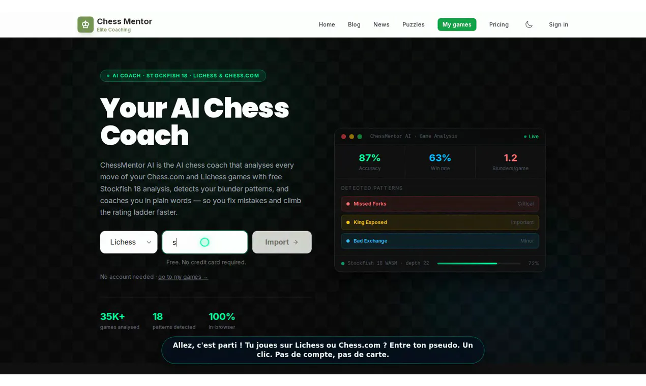ChessMentor AI gallery image