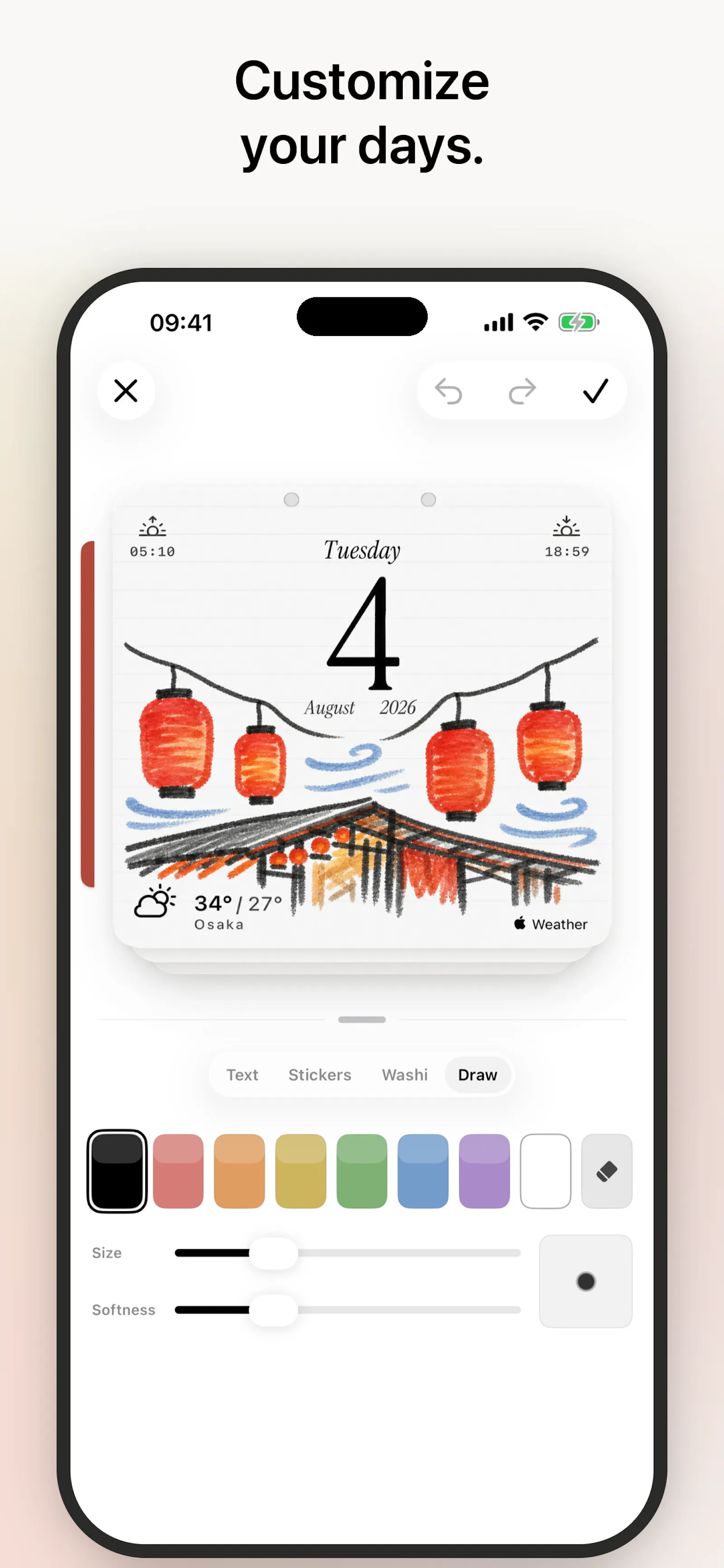 Hibi Calendar screenshot 6