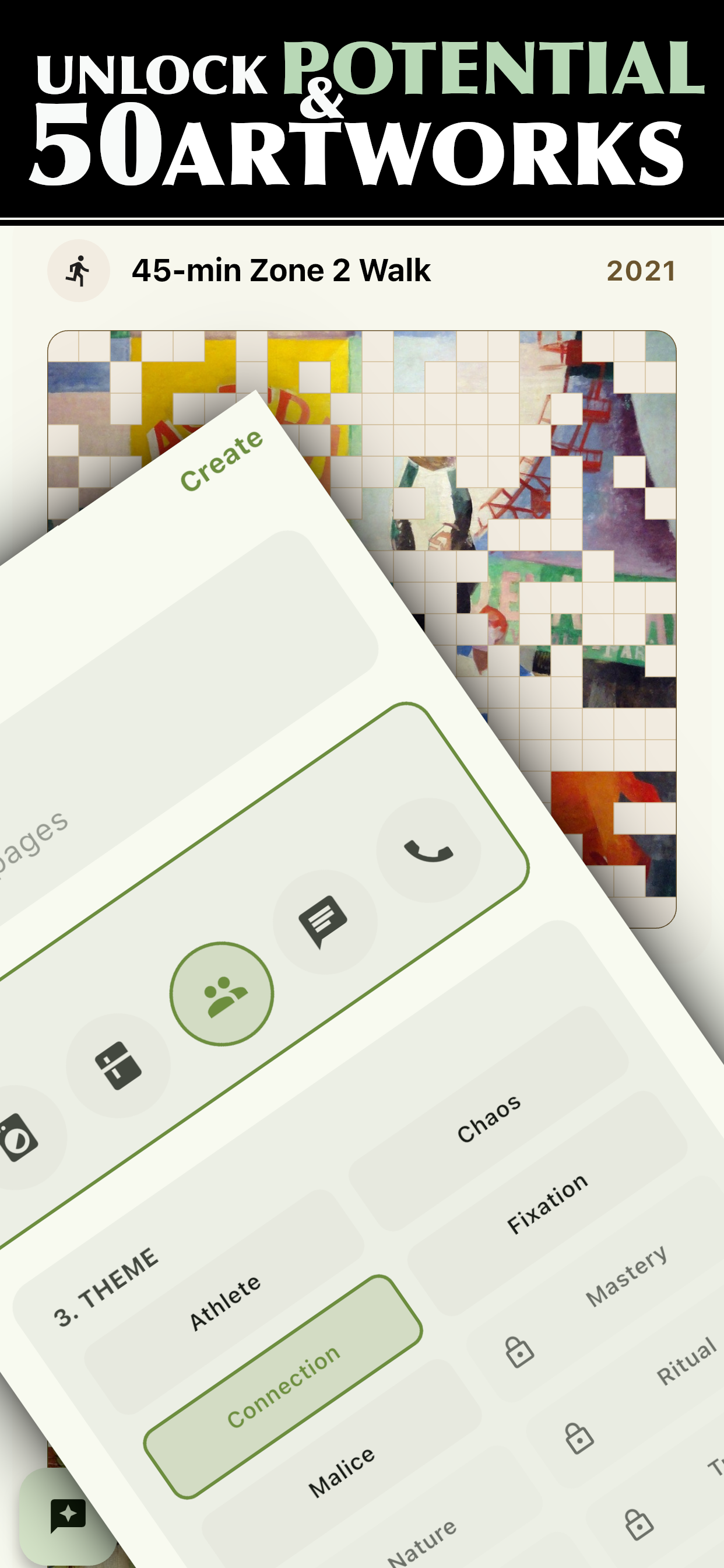 5Y Habit Tracker: Art Edition - Screenshot 2 showing product features and functionality