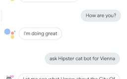 Mimi, the Hipster Cat Voice Assistant media 1