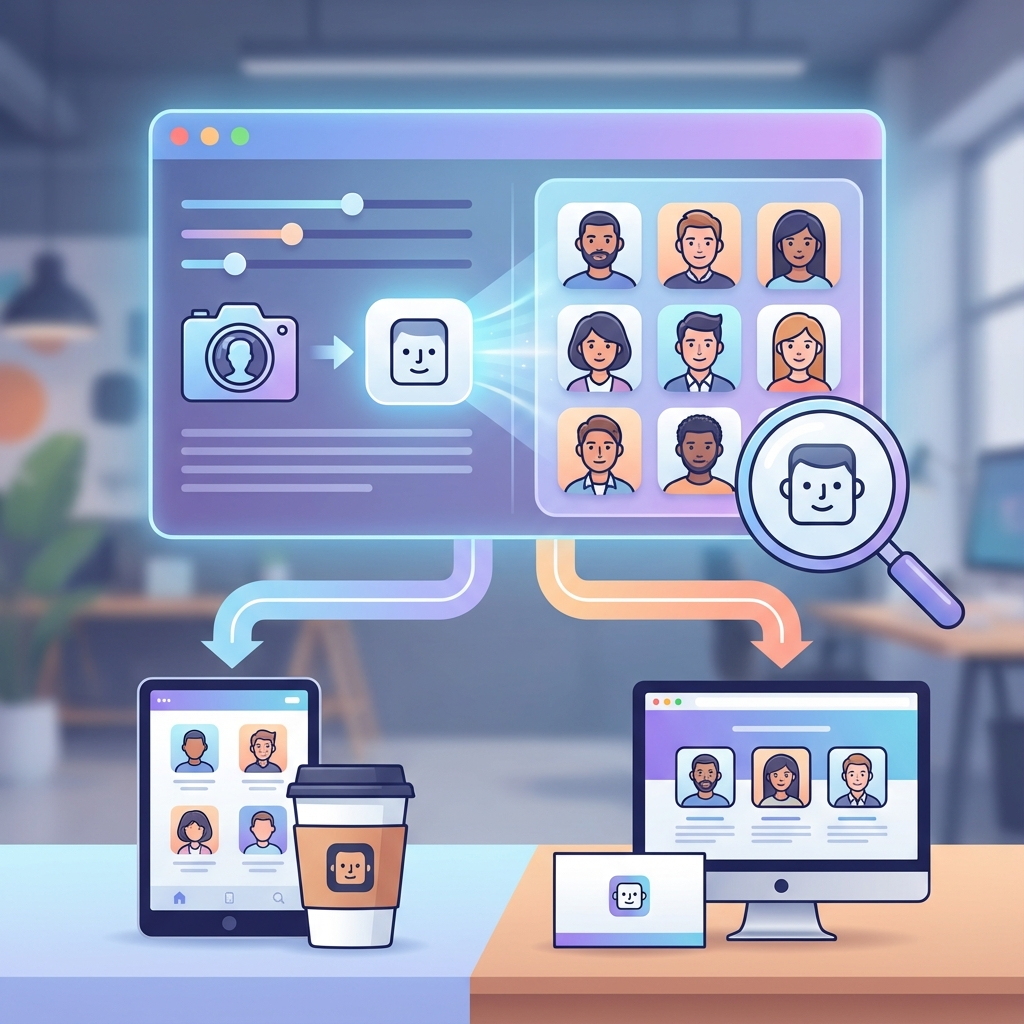 SquareFaceIconGenerator - Screenshot 2 showing product features and functionality