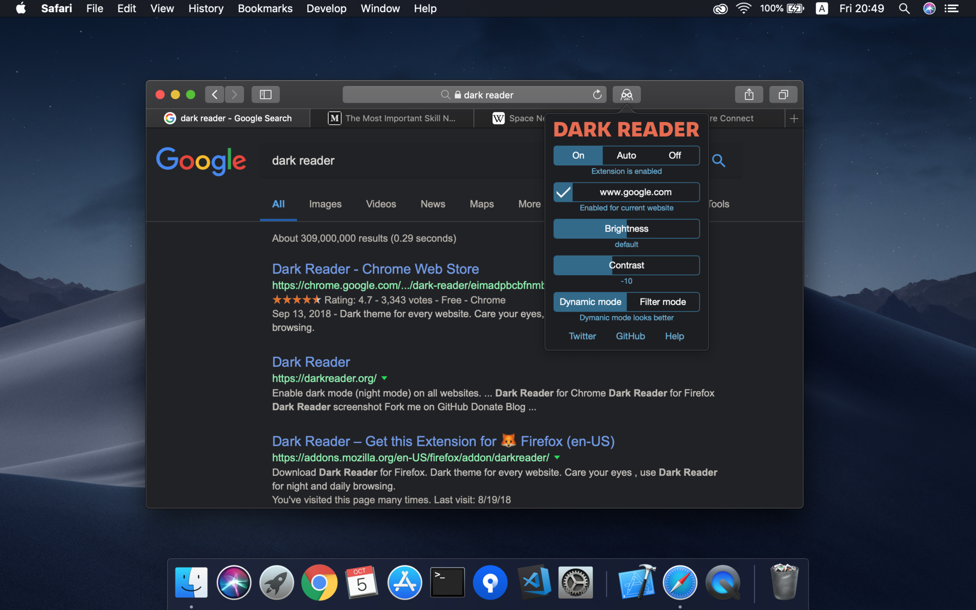 Dark Reader for Safari Image