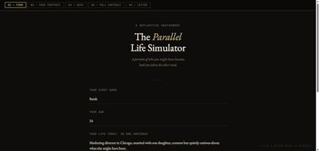 Parallel Life Simulator gallery image