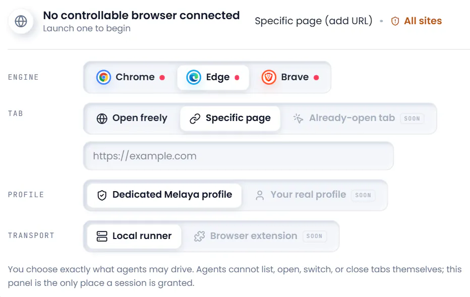 Melaya Browser Control + Extension gallery image