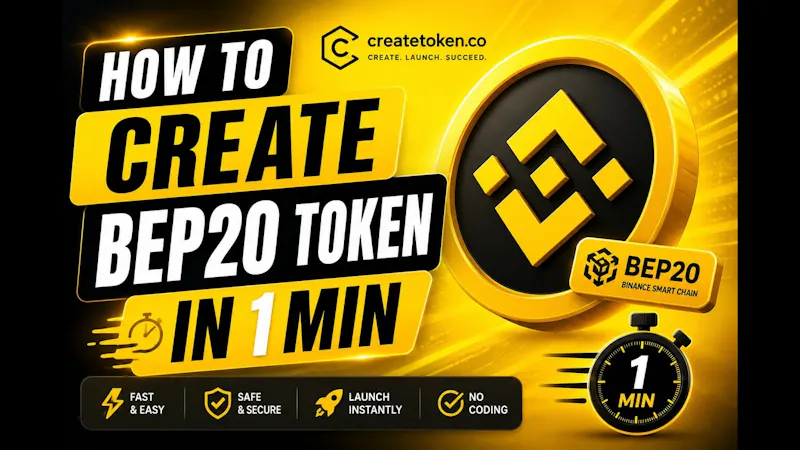 CreateToken.co screenshot 1 (video preview)