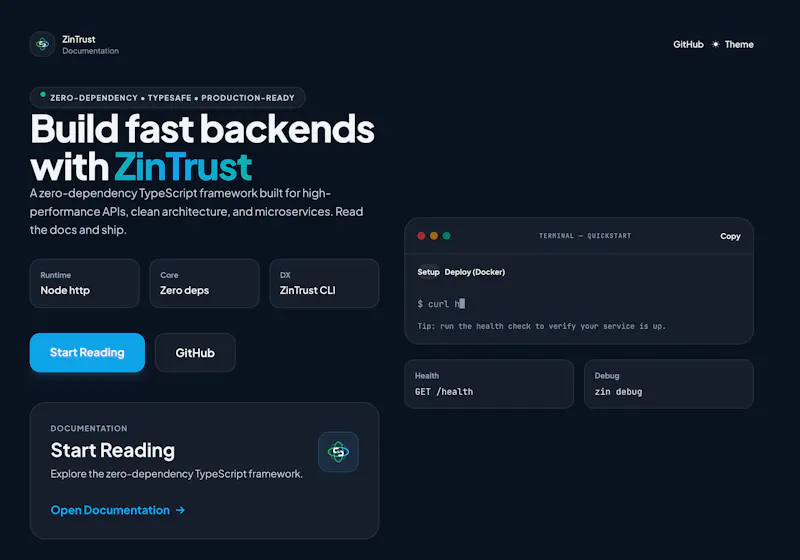 ZinTrust screenshot 1