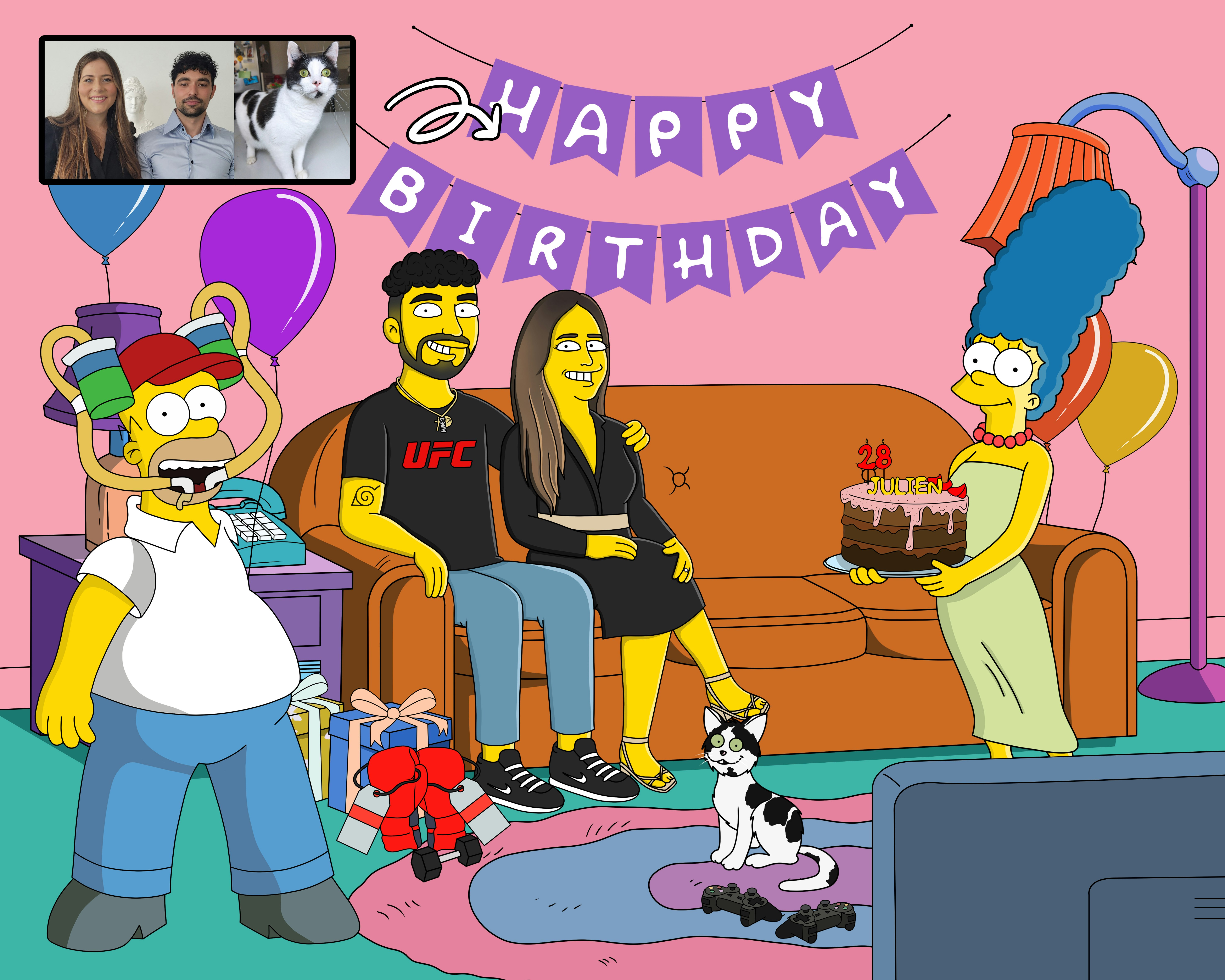 Toon Art personalizado: seus retratos personalizados media 8