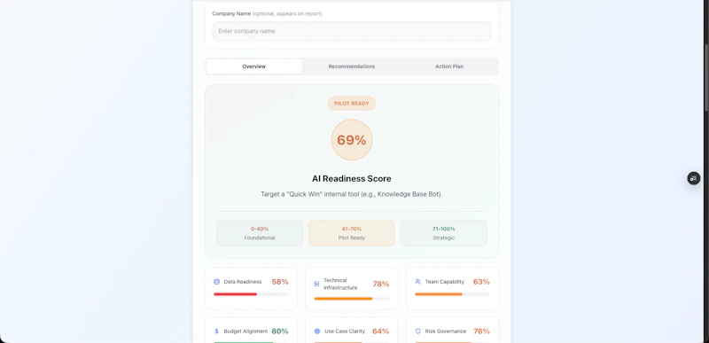 AI Readiness Audit screenshot 8