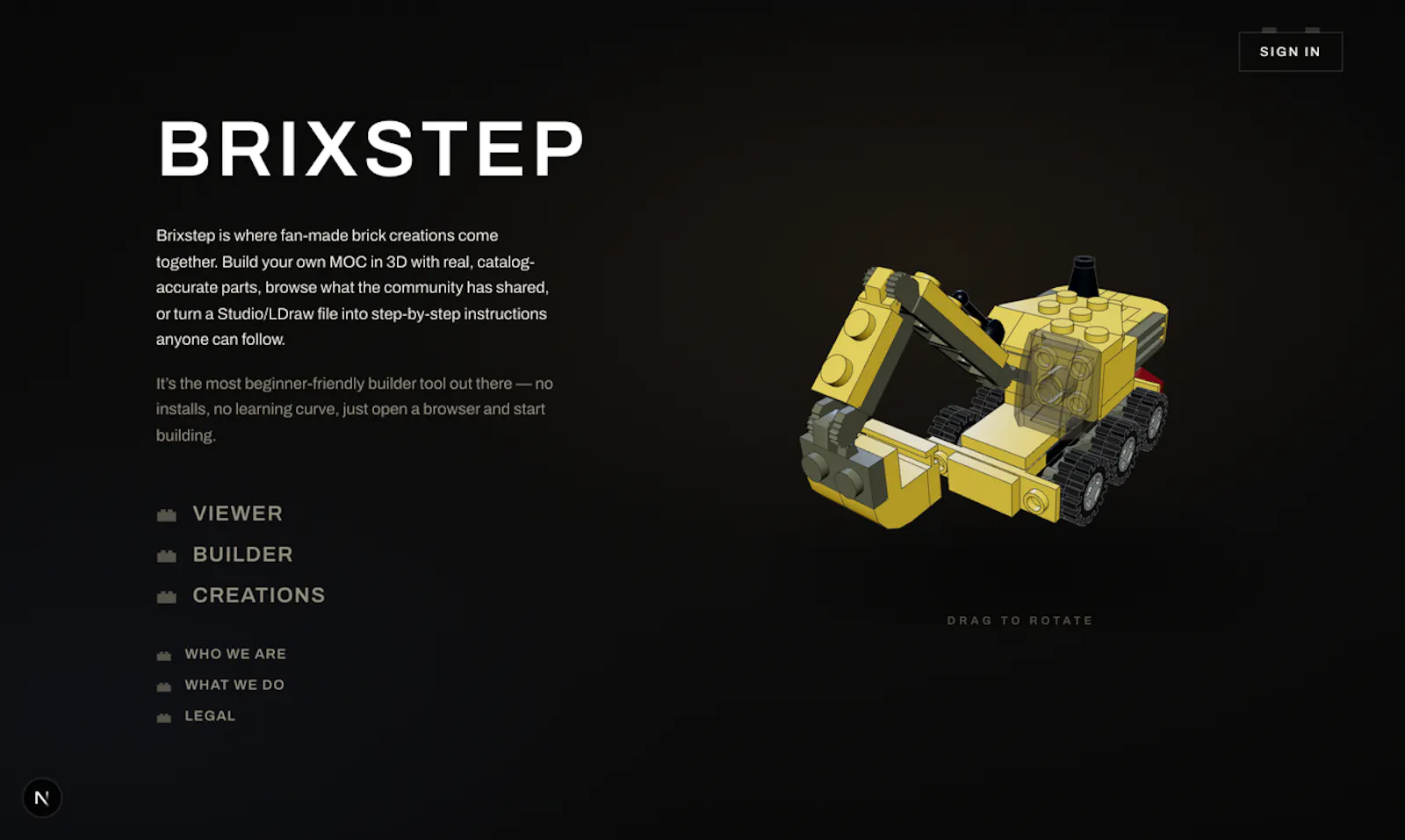 Brixstep screenshot 1